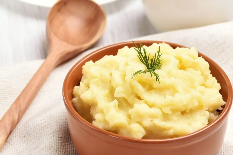 Purée de pomme de terre au maïs