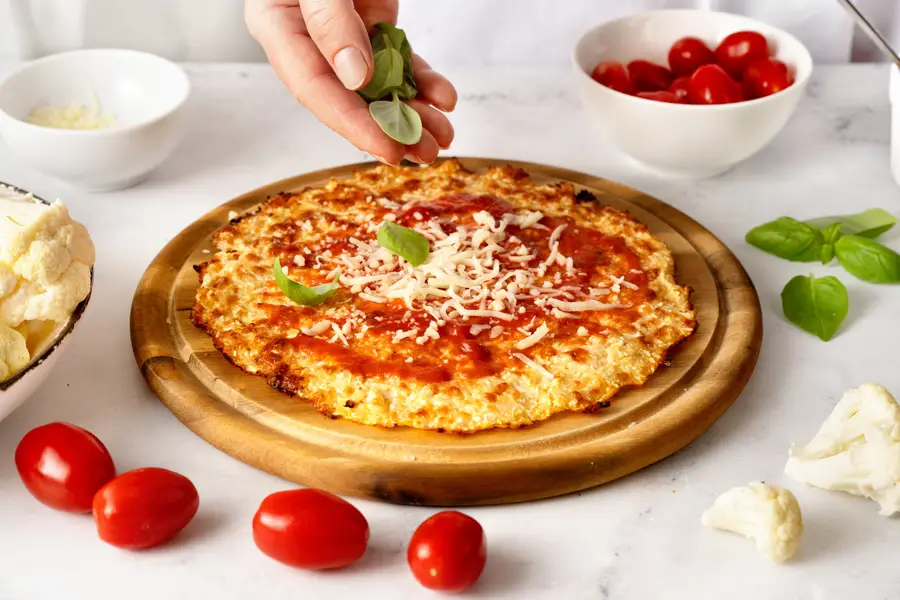 Atelier cuisine "Pizza pâte de chou-fleur"