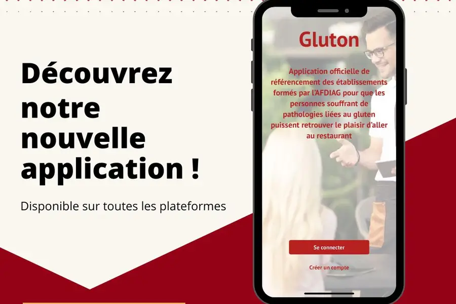 L'AFDIAG lance Gluton : Une application innovante pour les régimes sans gluten !